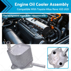Engine Oil Cooler Assembly for Toyota Hilux Revo (2015–2023) 15071-0E010