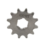 20mm 12T Front Sprocket for ATV Pit Bike 110cc 125cc 140cc