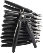 Set of 10 Flush Wire Cable Cutters Diagonal Cutting Pliers