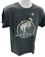 Ghost Logo Black T-Shirt for Ford Bronco (2021–2026)