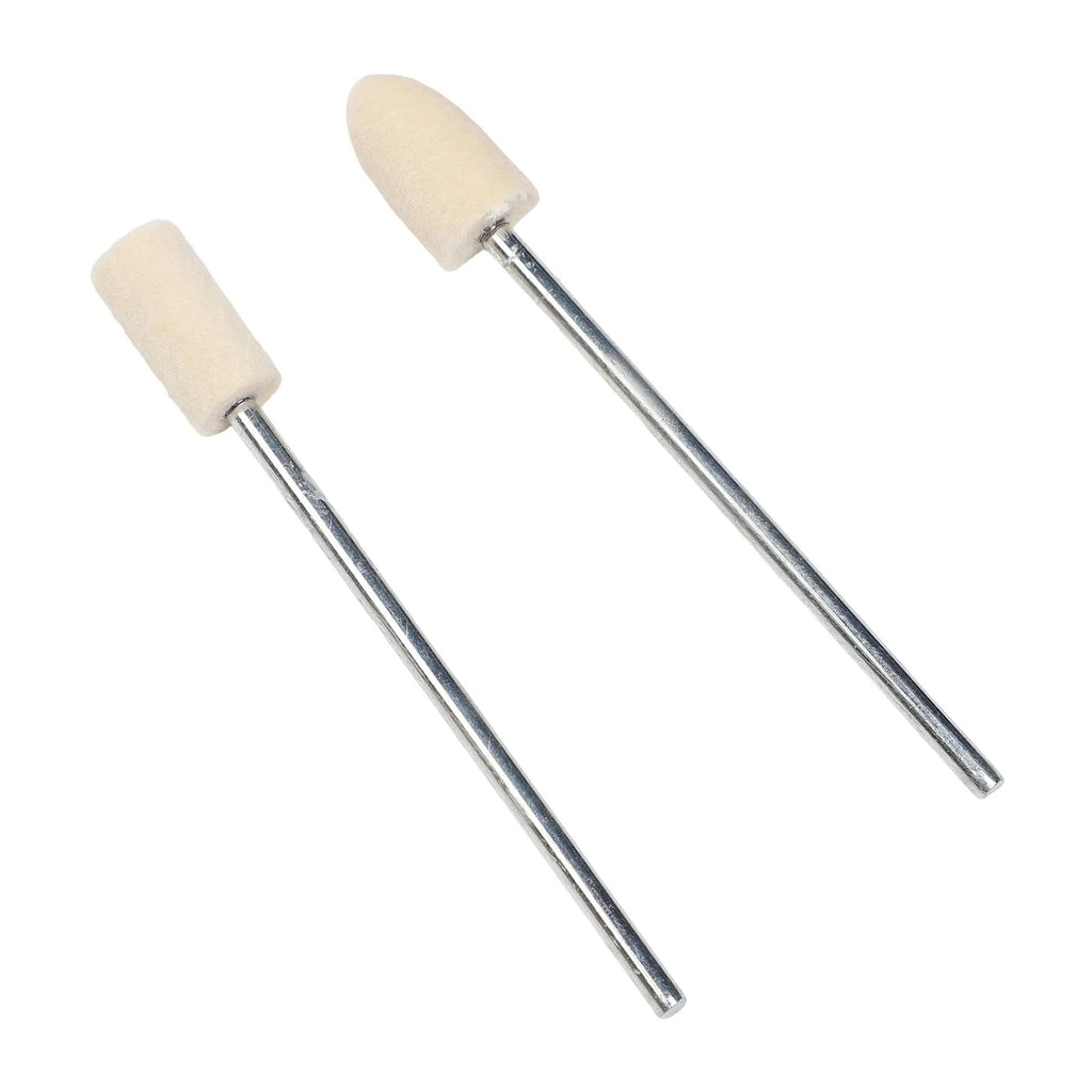 Set of 14 Wool Grinding Heads for Rotary Tools (65mm Handle)