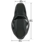 Passenger Seat for Harley Touring Electra Road Glide (2009–2023) Black