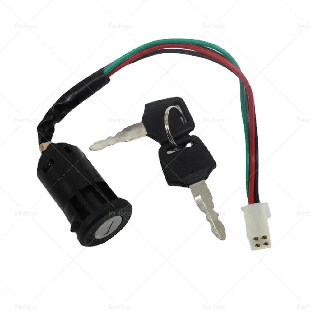 4 Wire Ignition Key Barrel Switch for 50cc 110cc 125cc 150cc PIT Quad ATV