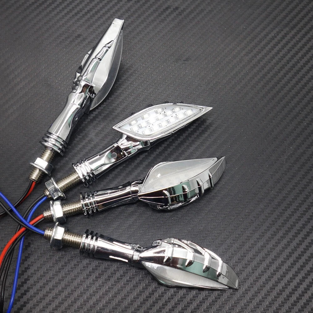 4X LED Turn Signal Lights for Yamaha FZ8 Raider (2010–2016)