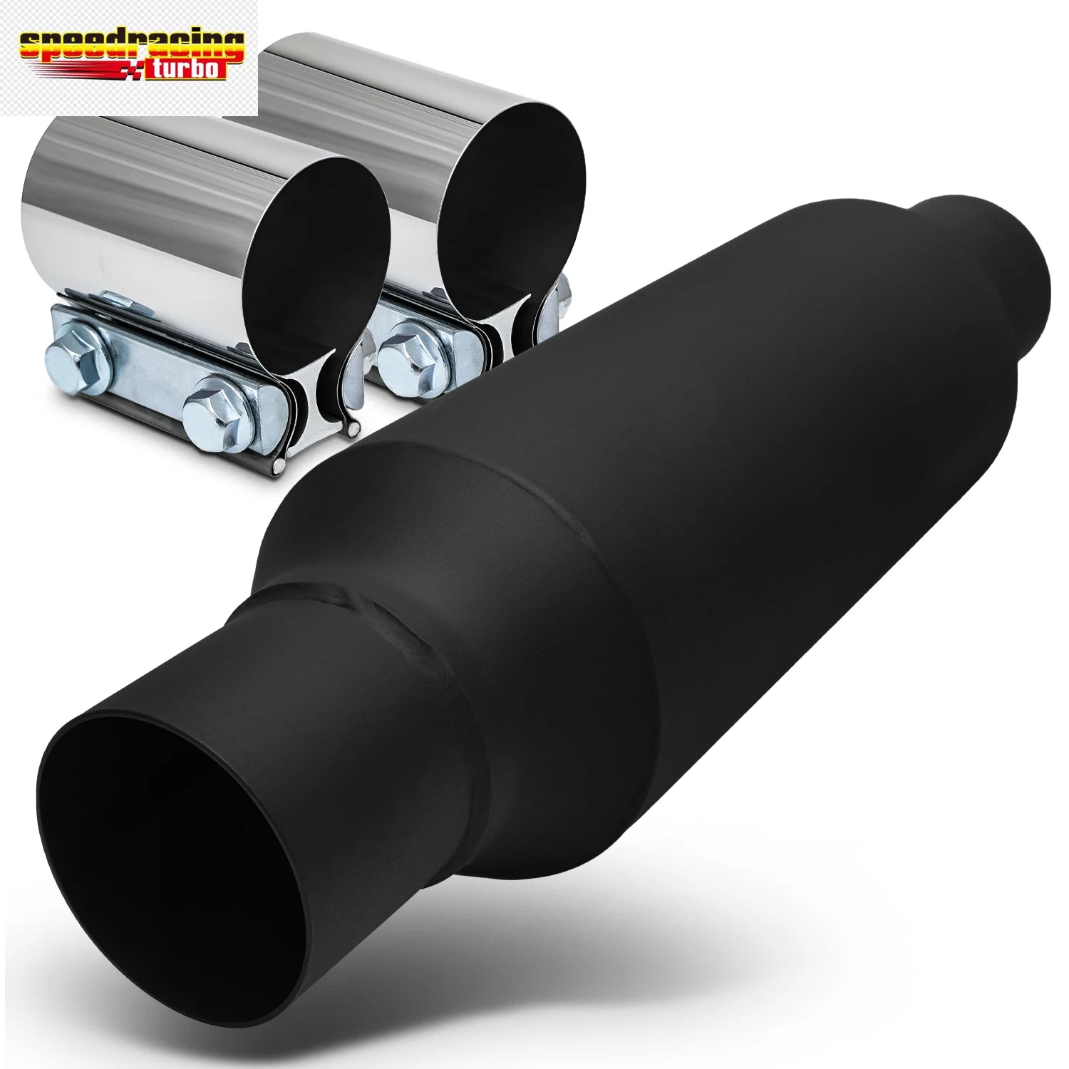 Exhaust Muffler Clamp for EPA 16" Stainless Steel (3" Inlet/Outlet)