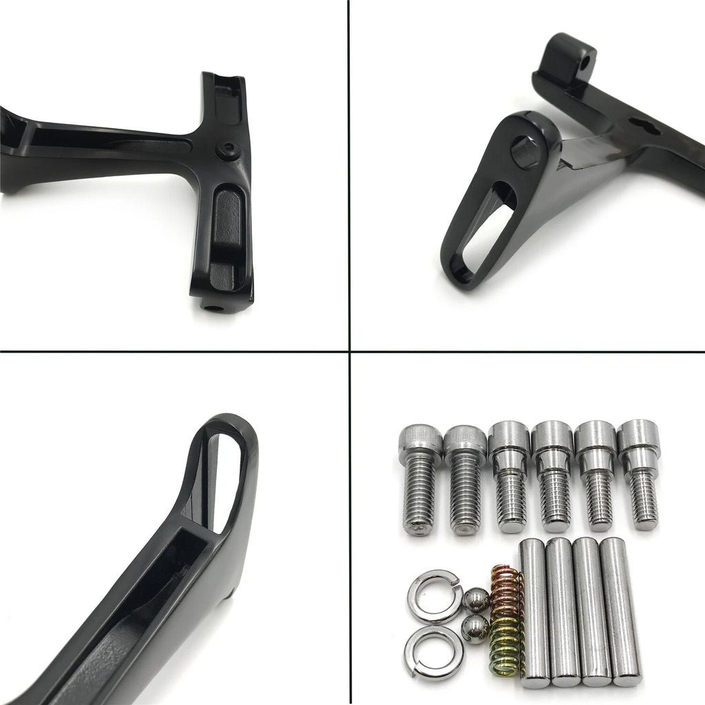 Hana Square Passenger Footboard for Harley Touring FLHR FLH (1993–2018)