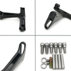 Hana Square Passenger Footboard for Harley Touring FLHR FLH (1993–2018)