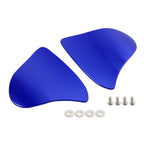 Aluminum Mirror Block Off Plates for Yamaha YZF R1 R1M (2020–2024) - Blue