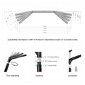16" Adjustable Handlebar for Harley FLST FXST Sportster XL Dyna (1991–2023)