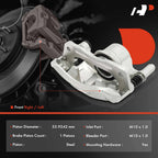 Pair Front Brake Calipers for Hyundai Accent (1995-1999)
