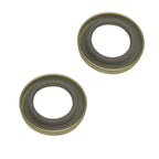 2X Marine Driveshaft Oil Seal for Johnson Evinrude OMC Outboard (18-2061, 329922, 86240)