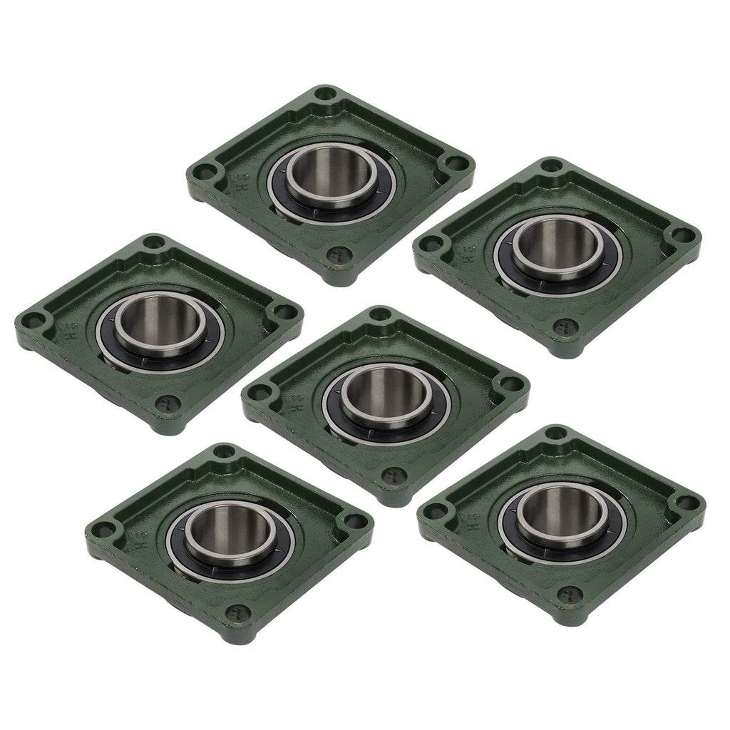 Set of 6 Self-Aligning Pillow Block Bearings for Various Applications