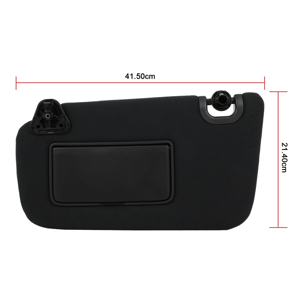 Driver Black Sun Visor for Nissan Sentra LEAF (2012–2019)