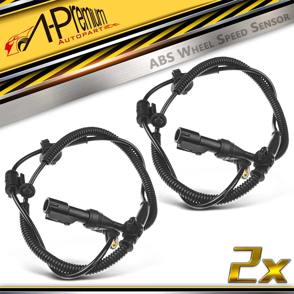 2X Front ABS Wheel Speed Sensors for Ford F-150 (2010)