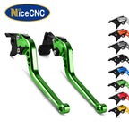 CNC Adjustable Brake Clutch Lever for Kawasaki ZX6R (2000–2004), Z1000 (2003–2006), ZX10R (2004–2005)