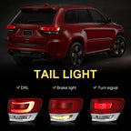 Clear Outer Rear Right Passenger Tail Light for Jeep Grand Cherokee (2014–2020)
