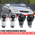 6-Speed Auto Gear Shift Knob Lever for Mercedes-Benz W203 S203 C204 C63 C300