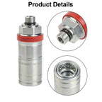 Hydraulic Breakaway Coupler for Kubota Tractor Auxiliary Control Valve
