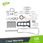Head Gasket Bolts & Piston Rings Set for Hyundai Kia Accent Rio 1.6L L4 (2012–2016)