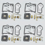 4X Carburetor Rebuild Kit for Yamaha TT250 (1980–1982) XT250 (1980–1983)