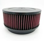 Air Cleaner Assembly Washable Black 6-3/8 Inch for 4BBL Carburetor (—)