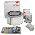 Air Oil Fuel Filter Kit & Spark Plugs for Sierra SJ70 (1989-1996)