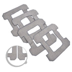 4pcs Mop Cloths for WINBOT Window Cleaning Robot