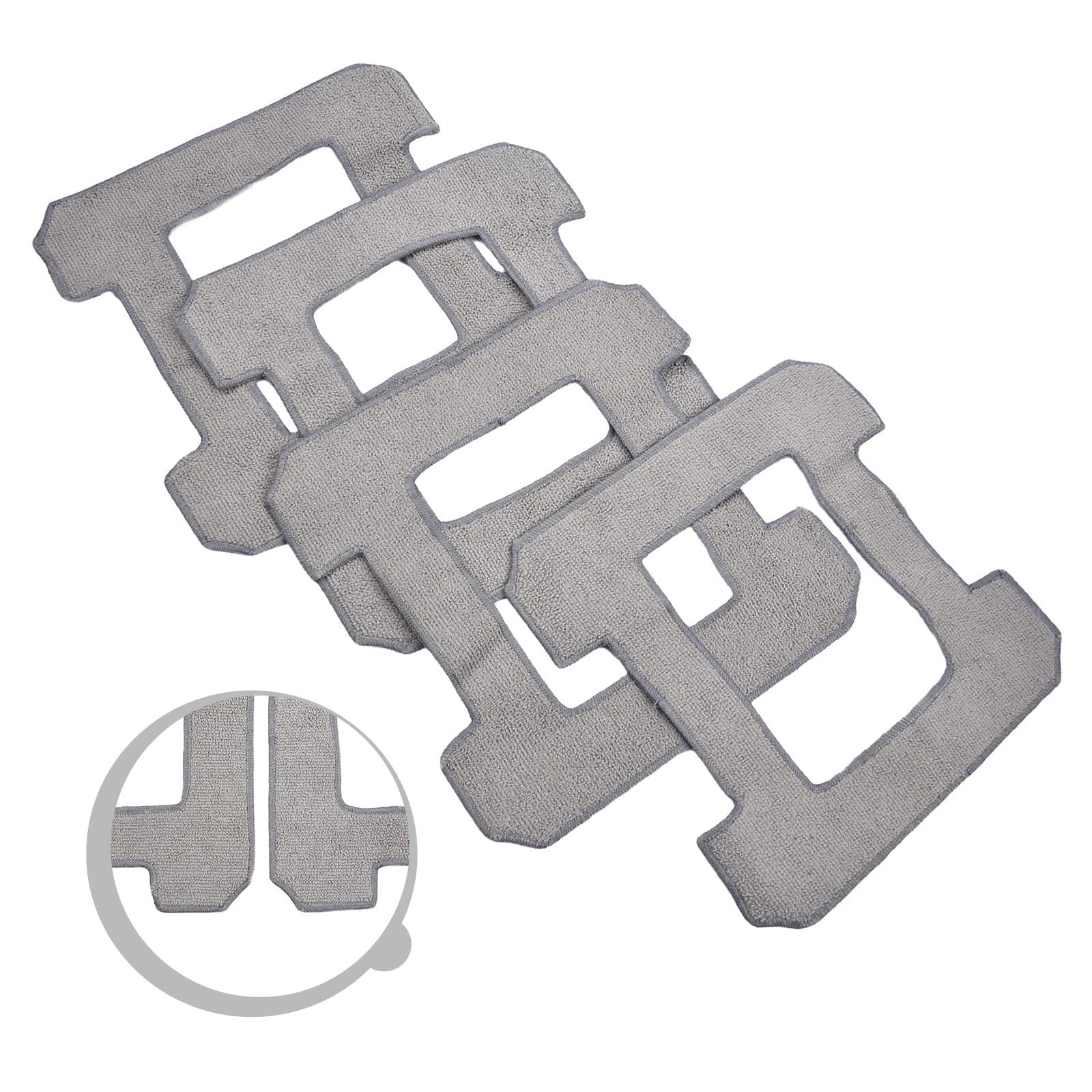 4pcs Mop Cloths for WINBOT Window Cleaning Robot