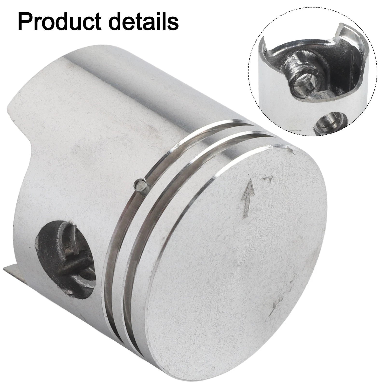 Piston Rings Kit for Trimmer (Includes 2 Rings, 1 Pin, 2 Circlips)