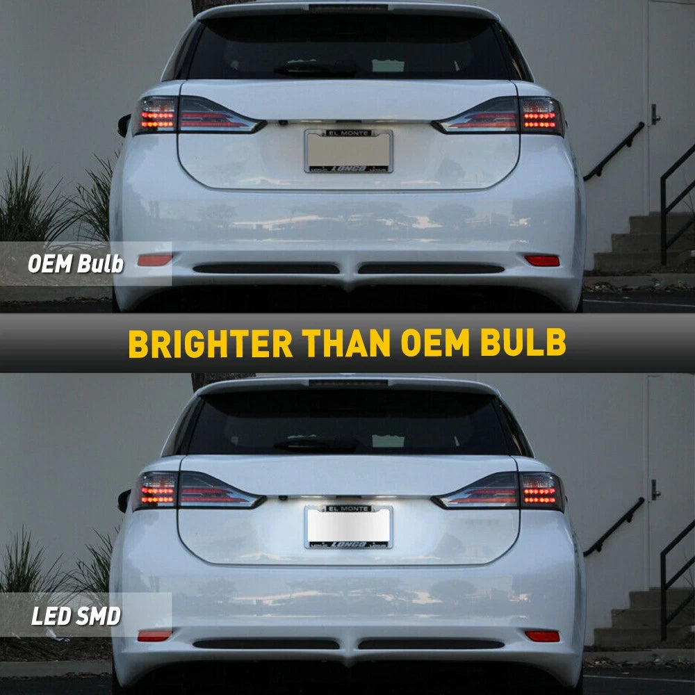 LED License Plate Light for Toyota Prius, Matrix, RAV4, Lexus, Scion (2000–2023)