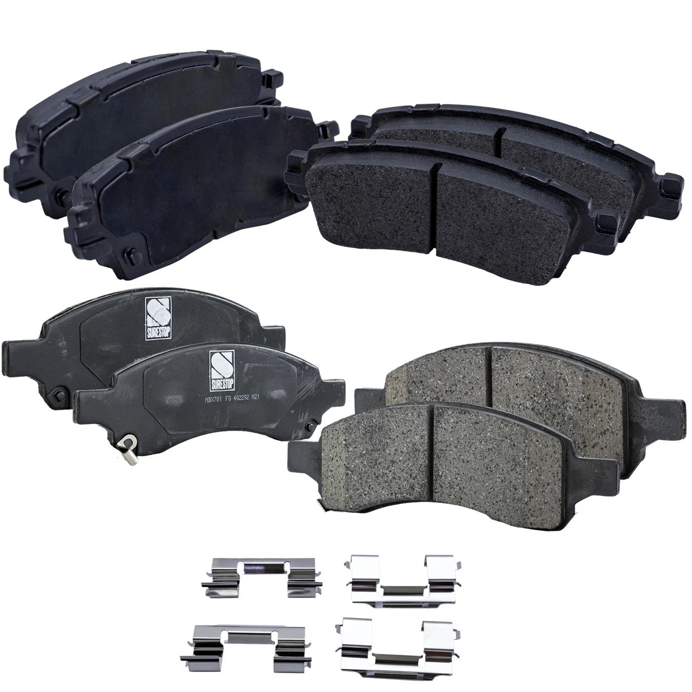 Ceramic Brake Pad Set for Chevrolet Traverse (2009–2017)