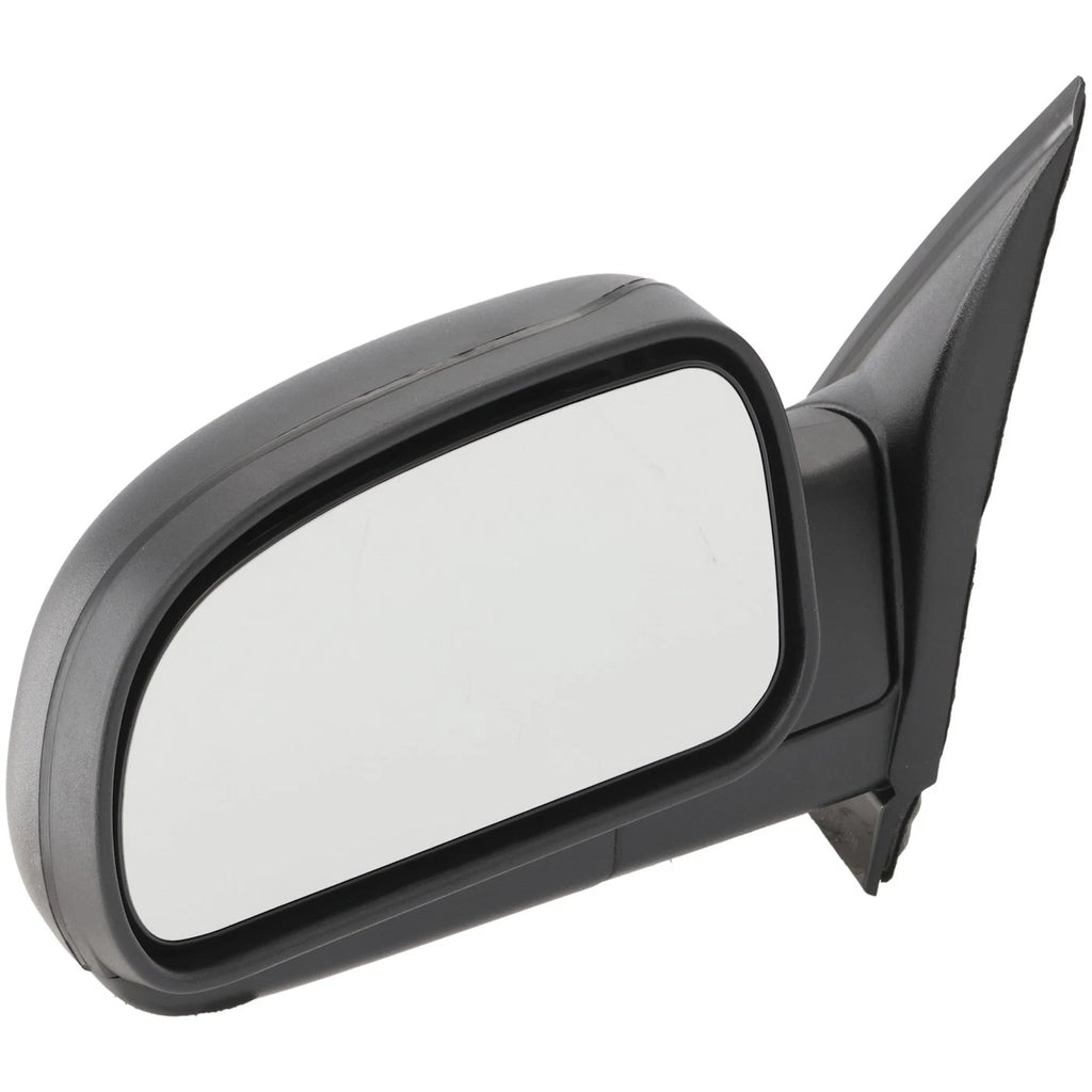 Set of 2 Manual Mirrors for Chevrolet Trailblazer (2002–2009) Black