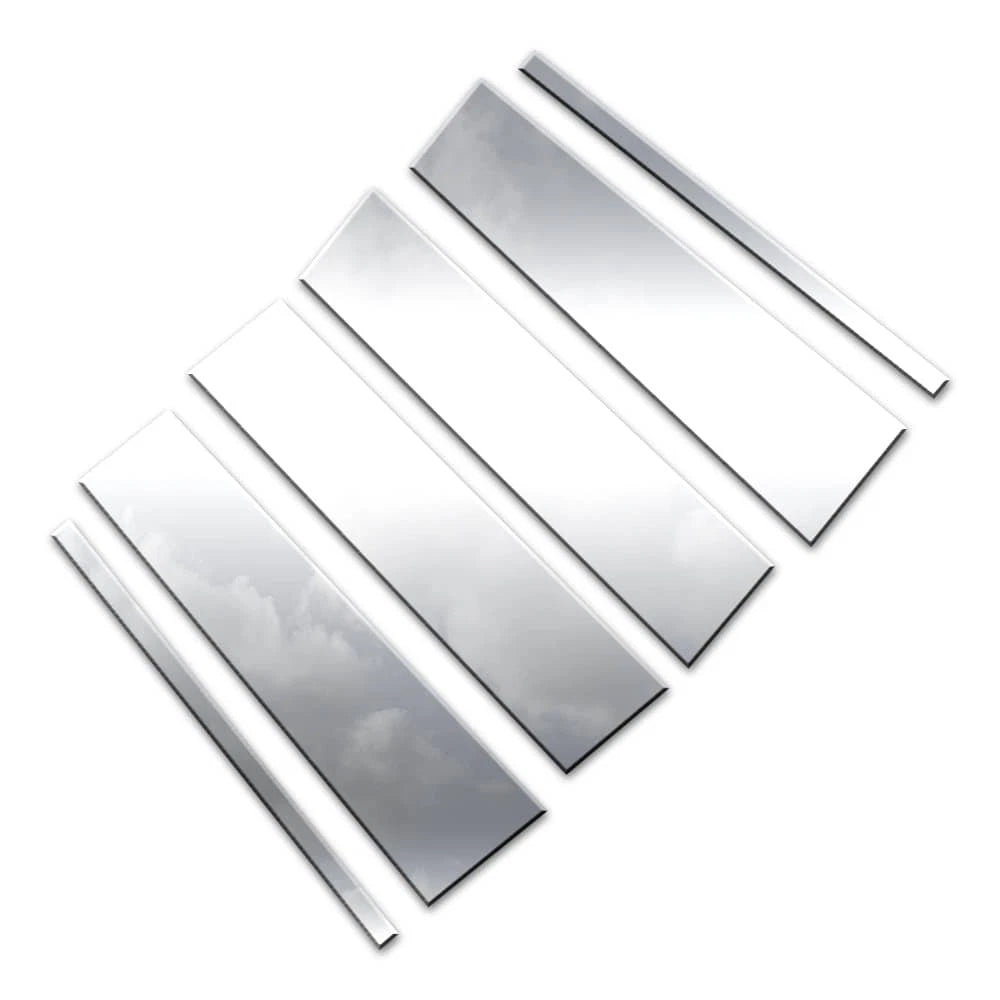 Diamond Grade 6pc Stainless Steel Pillar Post Covers for 21-25 Cadillac Escalade