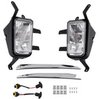 Fog Lights for Chevy Suburban/Tahoe (2015–2020) w/Chrome Trim