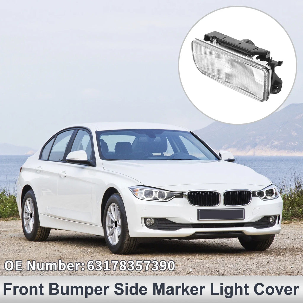 Right Front Bumper Side Marker Light Cover 1 Pc for BMW 3 Series