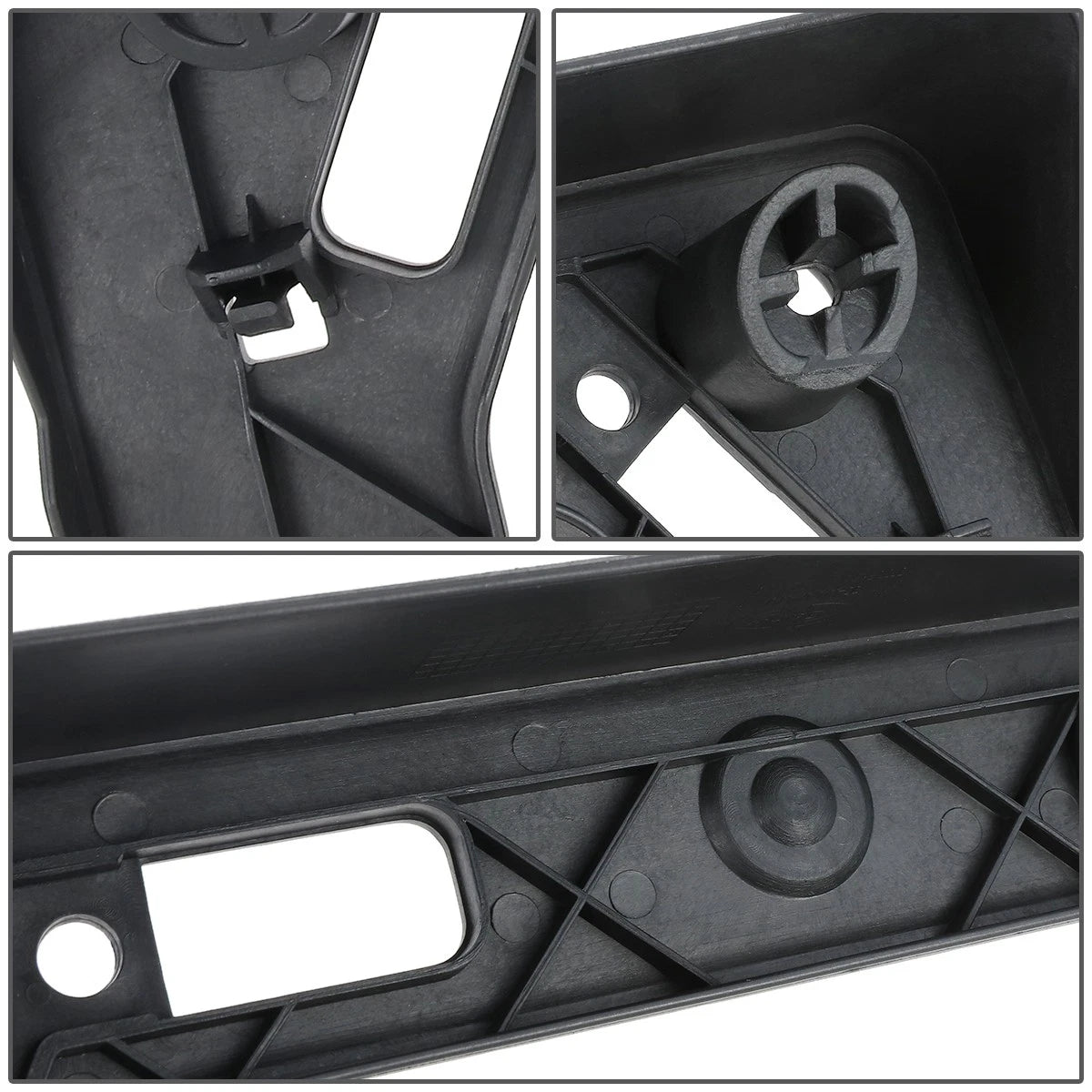 Front Bumper License Plate Tag Holder Mounting Bracket for Toyota Prius C (2018–2019)