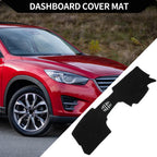Dashboard Cover Mat for Mazda CX-30 (2020–2024) Black Protector Pad