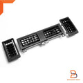 Black Air Grille Heater Vent Frame Cover for Nissan Navara D21 (1986-1997)
