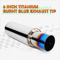 Stainless Steel Exhaust Muffler with 3" OD Burnt Tip for Universal (All Models)