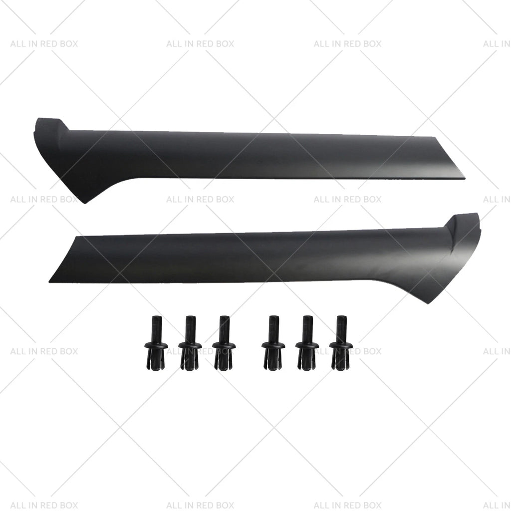 Pair Windscreen Pillar Moldings with Rivets for Land Rover Discovery 2 (1999–2004)