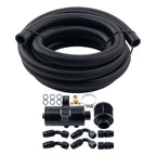 Baffled 0.75L Motor Oil Catch Can AN10 with 3M Hose Fittings Kit
