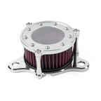 Red Air Cleaner Intake Filter Kit for Harley Sportster 1200 XL883 48 (1991-2021)