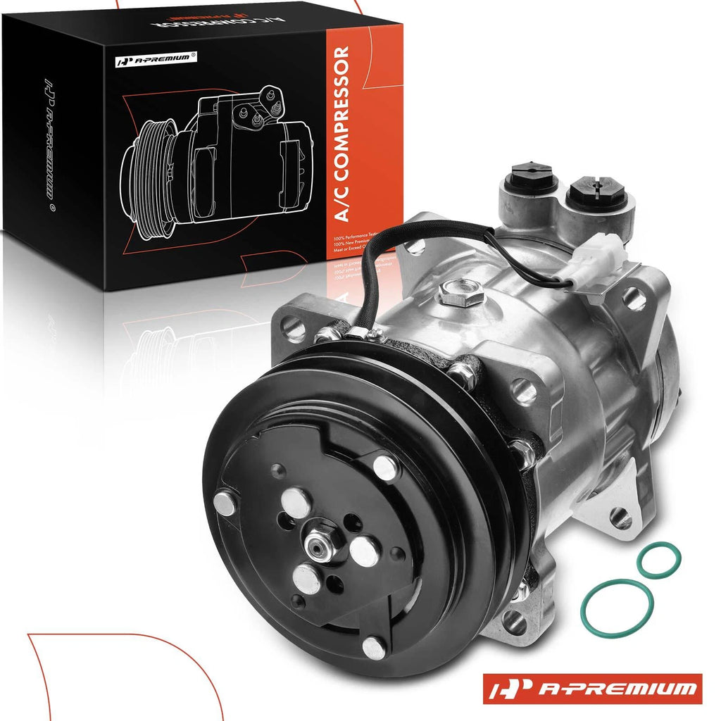A/C Compressor with Clutch for Ford L8000F L8511 (1998)