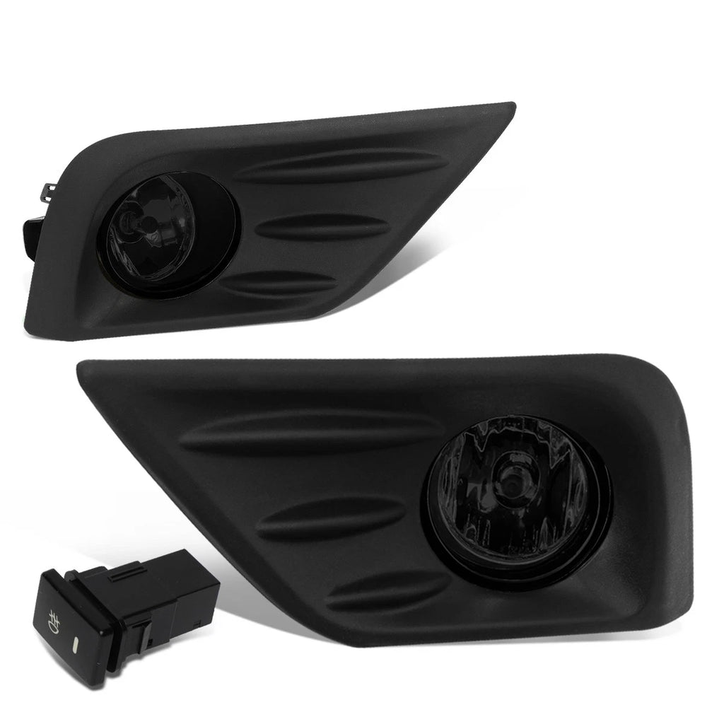 Fog Light Set for Nissan Altima (2016–2018) - Smoked Lens, Bezel, Switch
