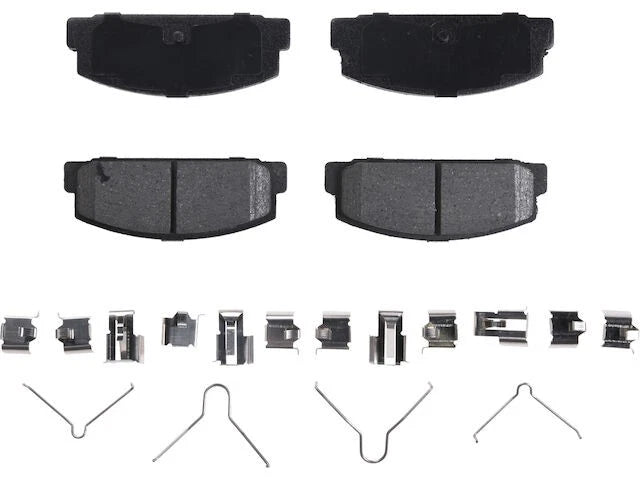 Rear Brake Pad Set for Mazda 6 (2003–2005) DB788WM