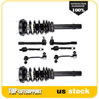 Set of 8 Front Struts Tie Rod Sway Bar for Hyundai Azera Sonata