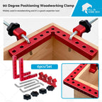 Positioning Squares Right Angle Clamp for Woodworking (90°)