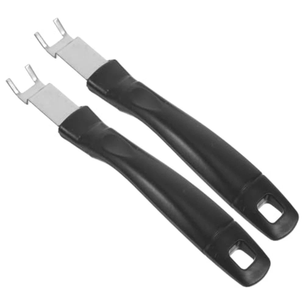 Set of 24 Stainless Steel BBQ Grate Lifter Tools for Reliable Use