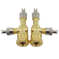 Pure Tee Adapter Valve Tee for Automobiles Motorcycles
