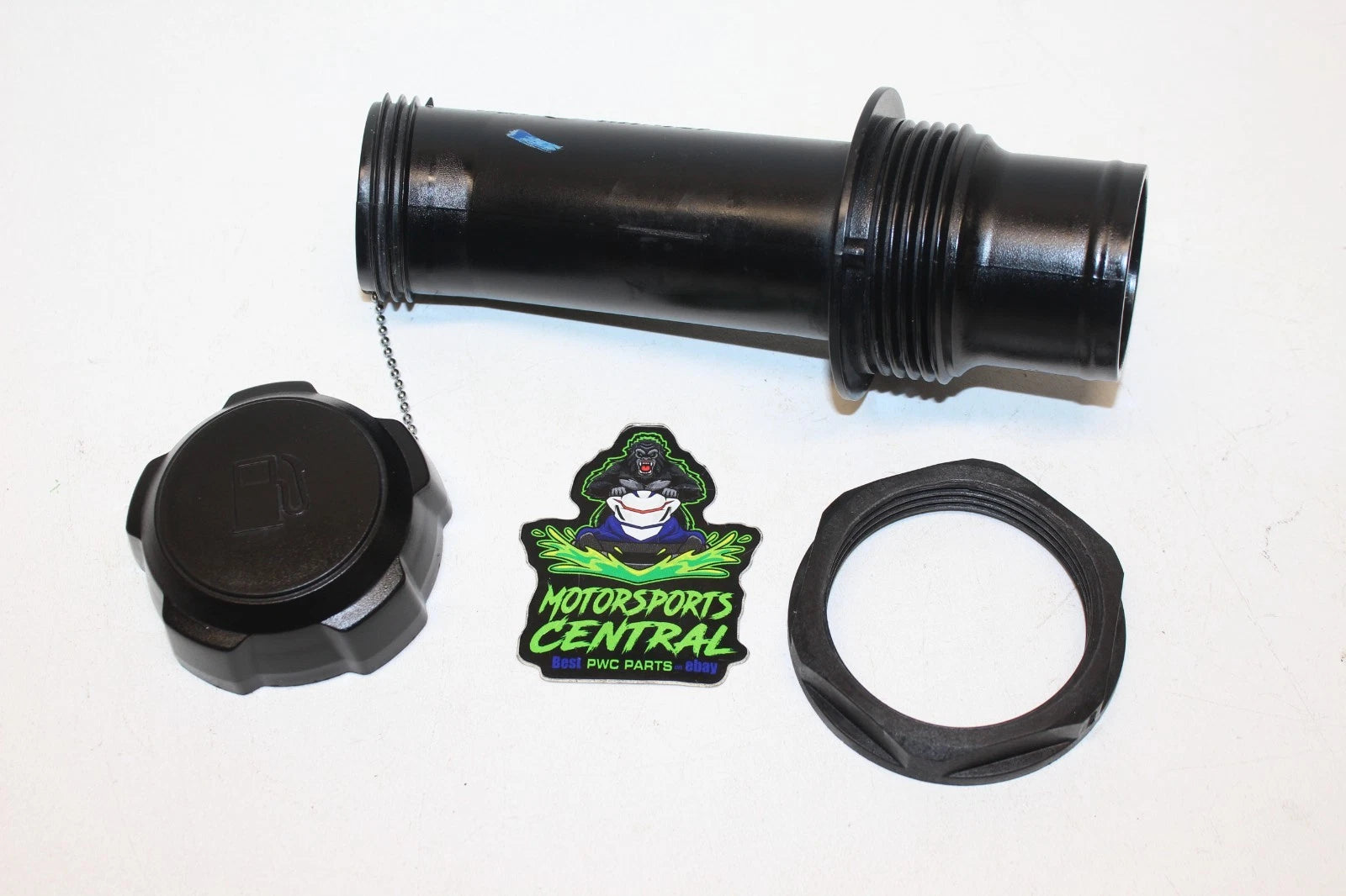 Gas Fuel Filler Neck Tube Cap for Kawasaki Ultra 250X LX 260X 260LX 300X 300LX (2007–2021)